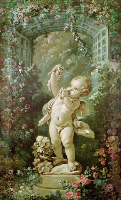 Cupid with Grapes by François Boucher